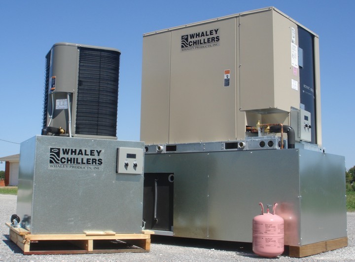 R-410A air-cooled chillers